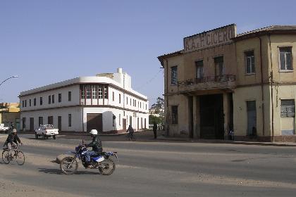 Italian colonial architecture - Asmara Eritrea.