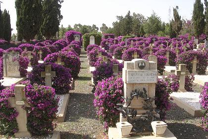 Italian military cemetery - Asmara Eritrea.