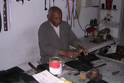 Zebra Leather factory - Asmara Eritrea.