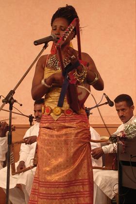 Dehab Faytinga - Gala dinner concert in the Intercontinental Hotel Asmara.