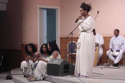Dehab Faytinga - Gala dinner concert in the Intercontinental Hotel Asmara.