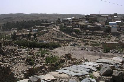 Looking down from the hill - Emba Derho Eritrea.