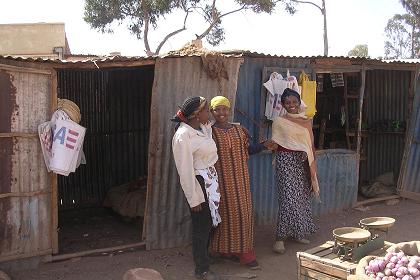 Women on the local market - Himbirti Eritrea.