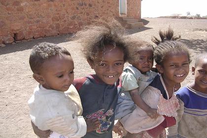 Local children - Himbirti Eritrea.