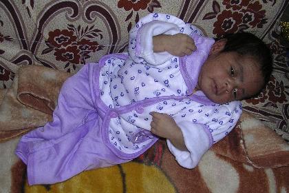 Yordanos' new born baby Netsanet - Sembel Asmara Eritrea.
