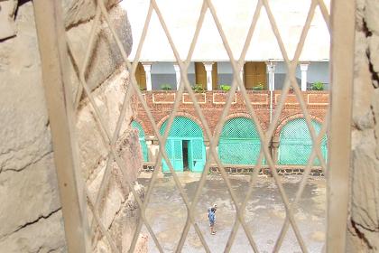 Catholic Cathedral Asmara Eritrea - view from the bell tower.