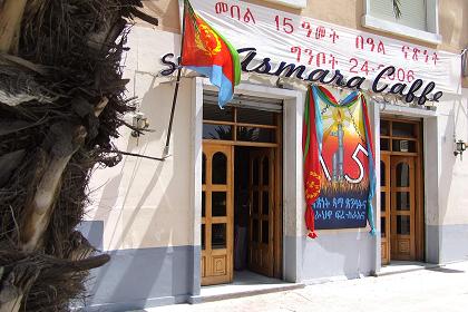 Decorated Sweet Asmara Caffe - Harnet Avenue Asmara Eritrea.