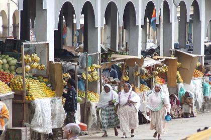 Fruit & vegetable markets - Asmara Eritrea.