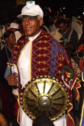 Cultural dancer - Harnet Avenue Asmara Eritrea.