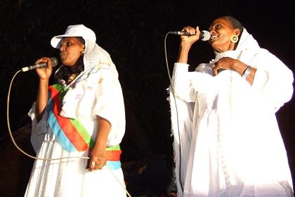 Cultural singers - Harnet Avenue Asmara Eritrea.