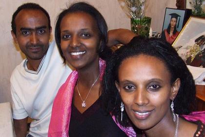 Mesfin, Luwam & Selam - Asmara Eritrea.