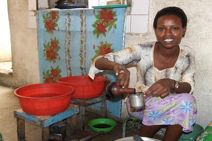 Kohob's coffee ceremony - Keren Eritrea.