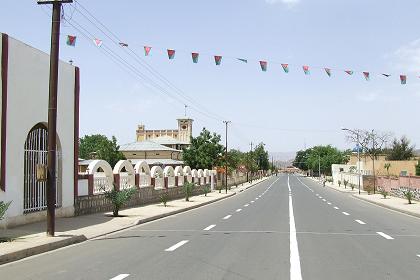 One of the main streets - Keren Eritrea.