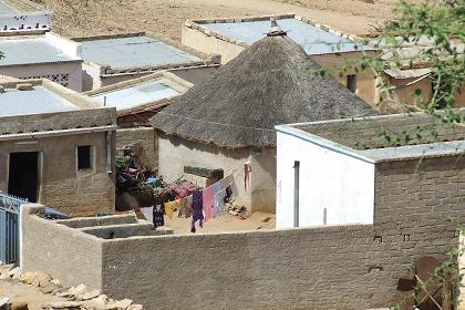Traditional dwelling (adgo or tukul) - Keren Eritrea.