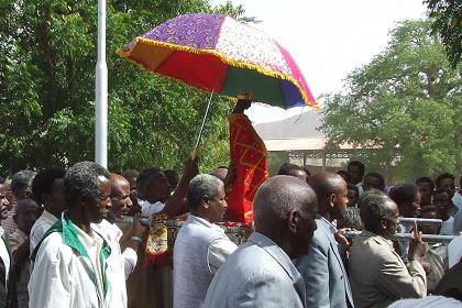 Procession at the festival of Mariam Dearit - Keren Eritrea.