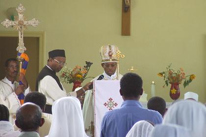 Devine service at the festival of Mariam Dearit - Keren Eritrea.