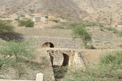 Former railway bridges near Keren Eritrea.