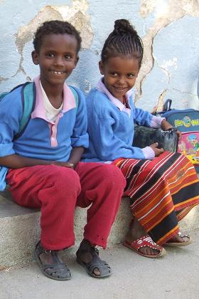 School children - Keren Eritrea.