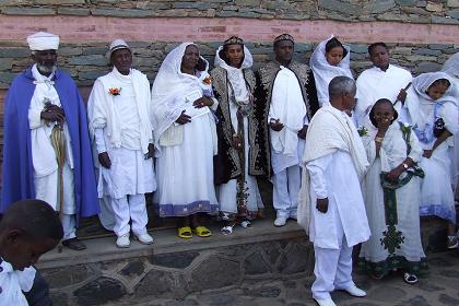 Photo session at the Nda Mariam Coptic Church.