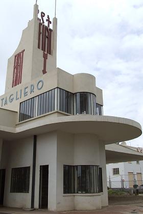 Renovated Fiat Tagliero Service Station - Asmara Eritrea.