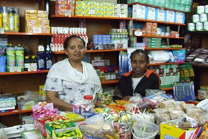 Saba's Mini Market - Semaetat Avenue Asmara Eritrea.