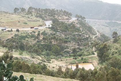 Surroundings of the Asmara zoo - Biet Georgis Asmara Eritrea.