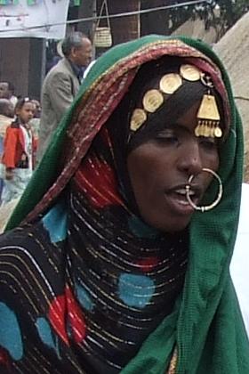 Hedareb woman - Festival Eritrea 2006 - Asmara Eritrea.