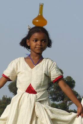 Dancing Tigrinya children - Festival Eritrea 2006 - Expo Asmara Eritrea.