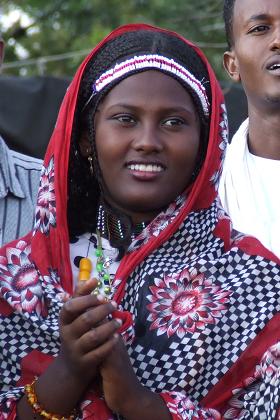 Woman of the Saho ethnic group - Festival Eritrea 2006 - Asmara Eritrea.