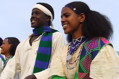 Tigrinya dancers - Festival Eritrea 2006 - Asmara Eritrea.