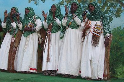Women of the Saho ethnic group - Festival Eritrea 2006 - Asmara Eritrea.