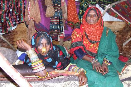 Women of the Nara ethnic group - Festival Eritrea 2006 - Expo Asmara Eritrea.