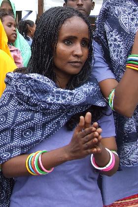 Tigre woman - Festival Eritrea 2006 - Expo Asmara Eritrea.