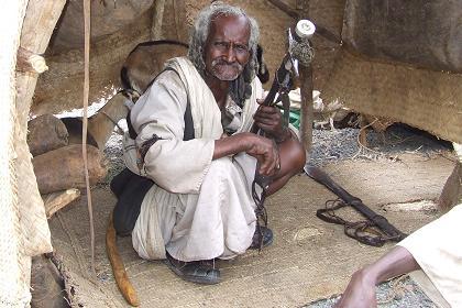 Old man of the Tigre ethnic group - Festival Eritrea 2006 - Asmara Eritrea.