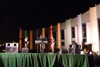 Music stage - Festival Eritrea 2006 - Asmara Eritrea.