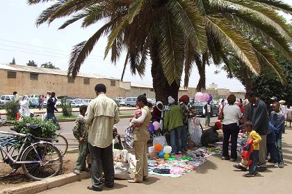 Small scale trade - Festival Eritrea 2006 - Asmara Eritrea.