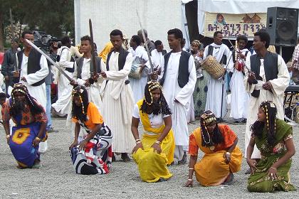 Tigre cultural group - Festival Eritrea 2006 - Asmara Eritrea.
