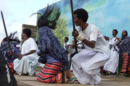 Tigre cultural group - Festival Eritrea 2006 - Asmara Eritrea.