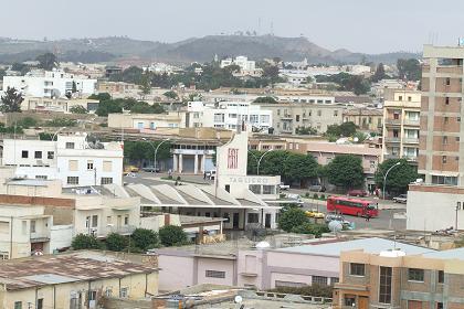 View over Asmara Eritrea.