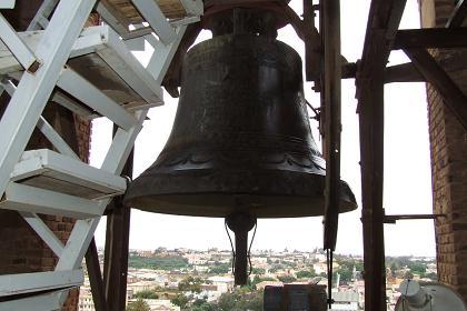 View over Asmara from the Cathedral bell tower.