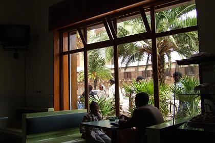 Cathedral snack bar - Harnet Avenue Asmara Eritrea.