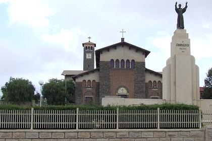 San Francesco Catholic Church Mereb Street / Rahayta Street - Gejeret Asmara Eritrea.