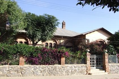 Residential buildings - Villa Quarter Asmara Eritrea.