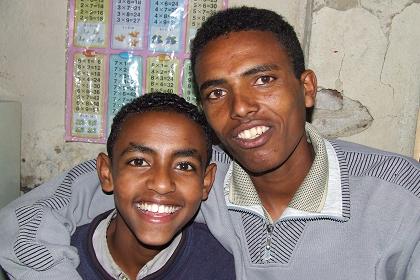 John and Dawit - Asmara Eritrea.