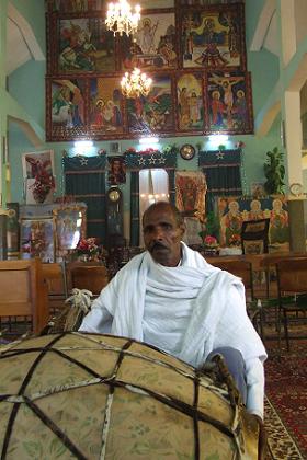 St. Michael Church (interior) - Tseserat Asmara Eritrea.