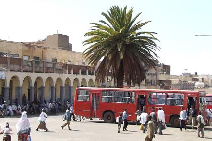Bus station (local busses) - Eritrea Square Asmara.