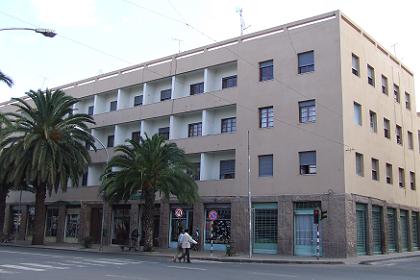 Shops and apartments - Harnet Avenue Asmara Eritrea.