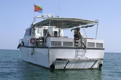 Eritrean Shipping Lines patrol boat "WINA".