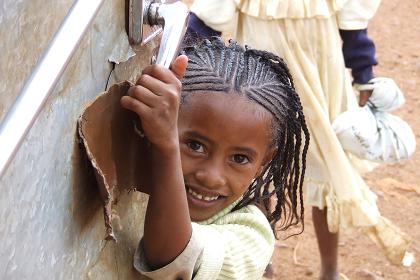 Local children - Adi Nefas Eritreat.