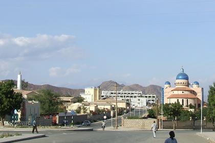 View over Keren Eritrea.